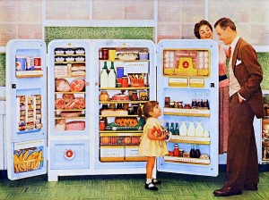 50s fridge