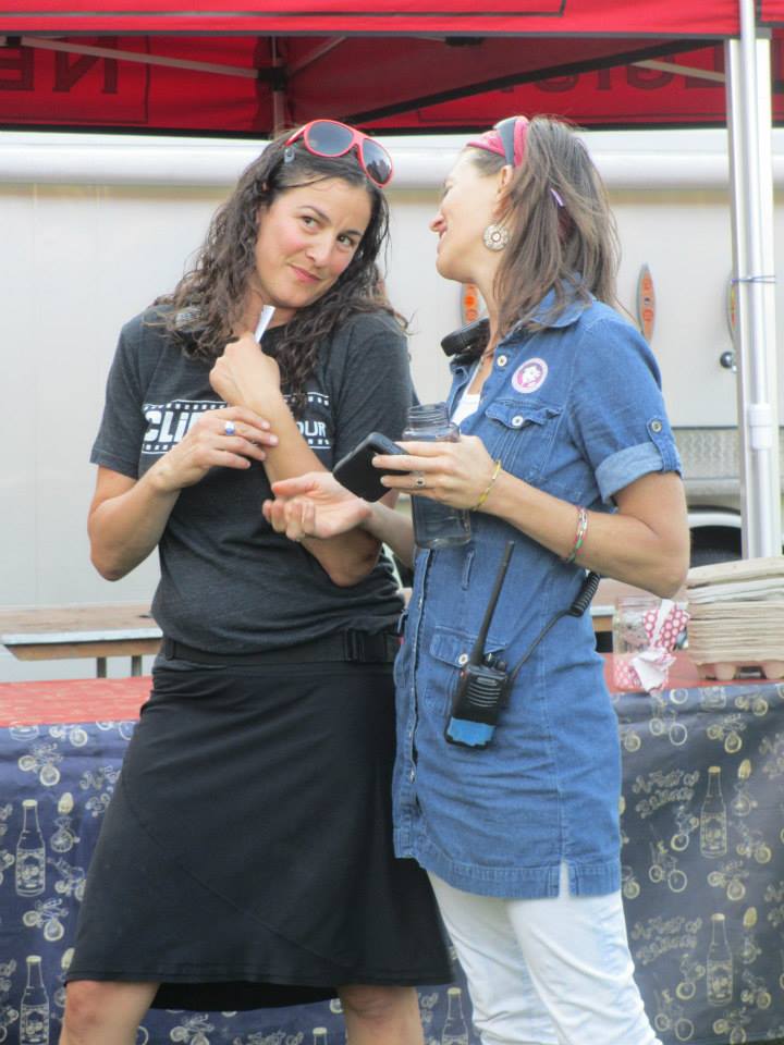 Teri from Betty and Christine from New Belgium